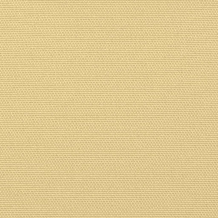 solsejl 6x6 m 100 % polyesterstof sandfarvet