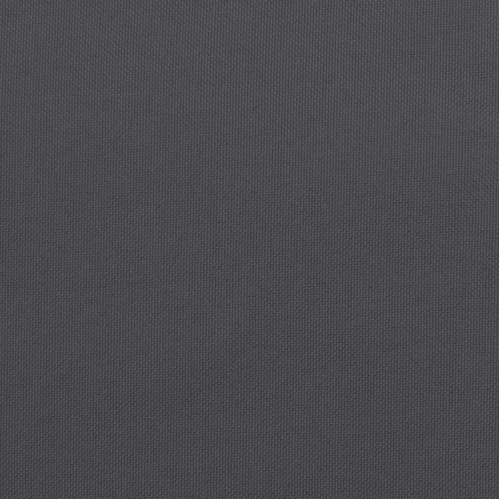 hjørnemodul til havesofa 73x73x78 cm m. hynder massivt fyr hvid