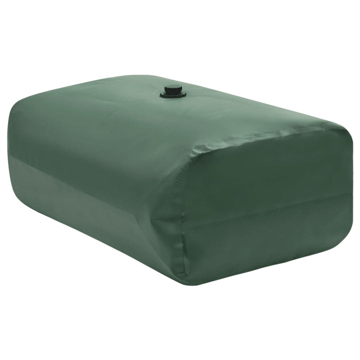 vandtank med hane sammenfoldelig 1000 l PVC