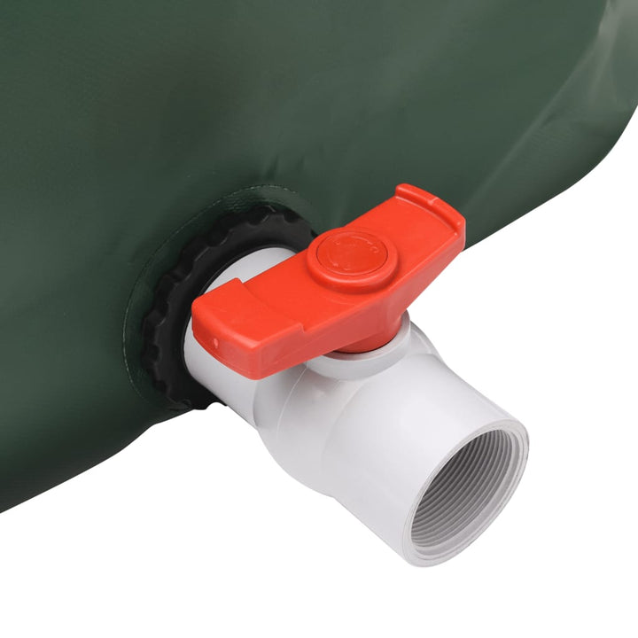 vandtank med hane sammenfoldelig 1000 l PVC