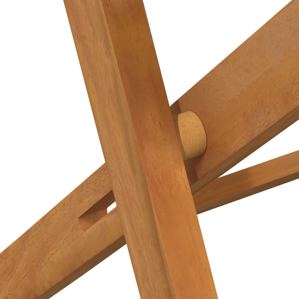 foldbare bistrostole 4 stk. massivt akacietræ