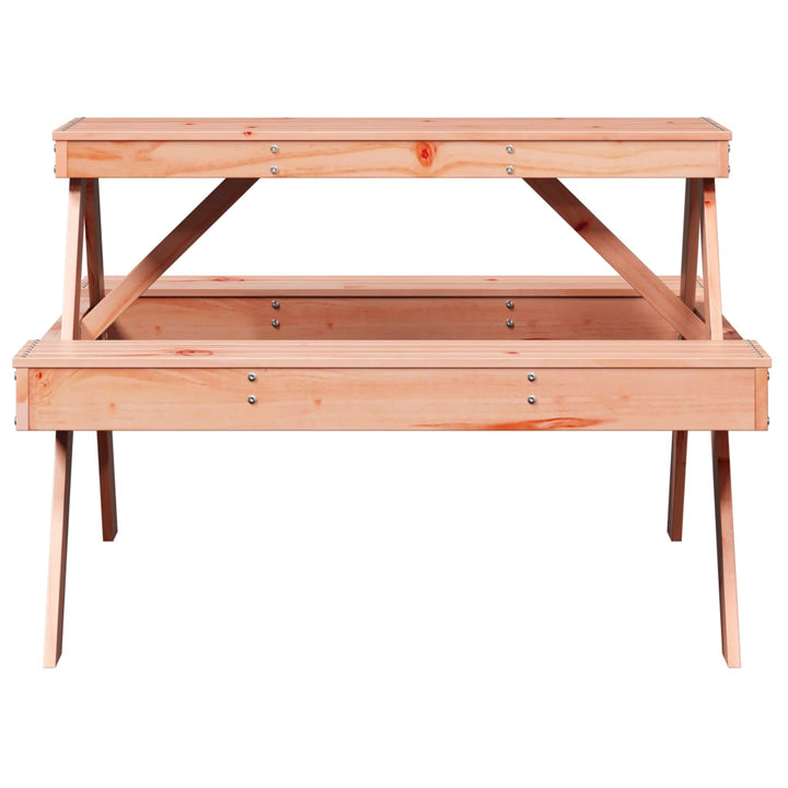 picnicbord 105x134x75 cm massivt douglasgran