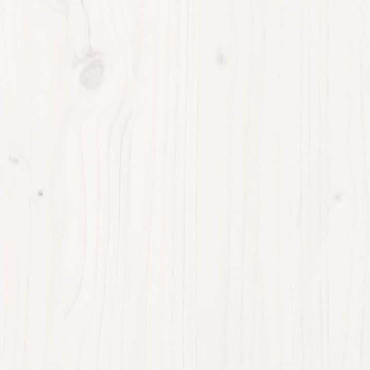 liggestole 2 stk. 205x60x31,5 cm massivt fyrretræ hvid