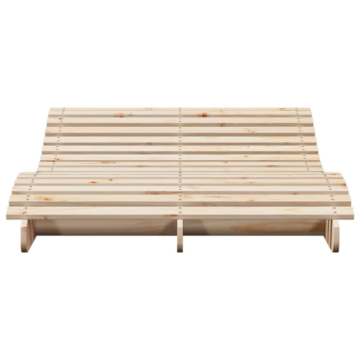 liggestol 205x110x31,5 cm massivt fyrretræ
