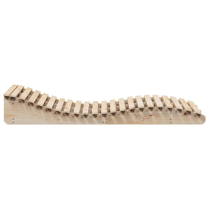 liggestol 205x110x31,5 cm massivt fyrretræ