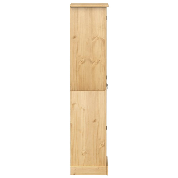 klædeskab Corona 55x38x170 cm massivt fyrretræ