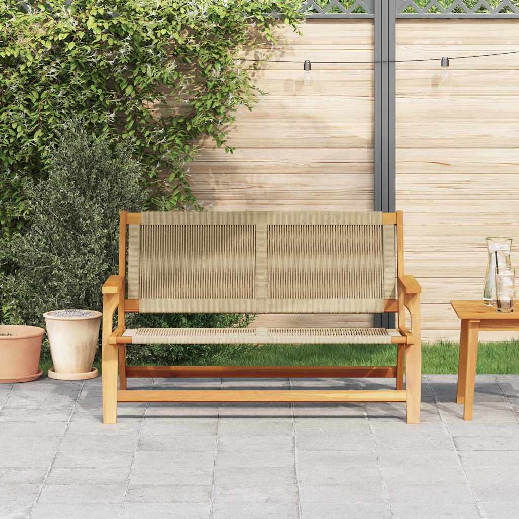 Havemøbler Beige 78 x 122 x 73cm Massivt akacietræ