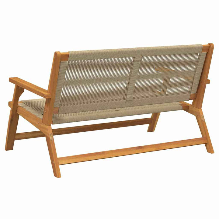 Havemøbler Beige 78 x 122 x 73cm Massivt akacietræ
