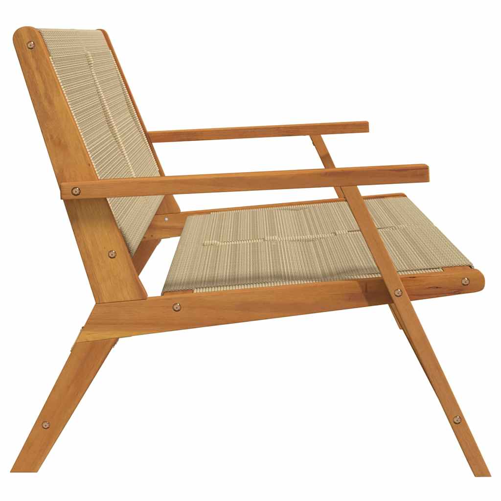 Havemøbler Beige 78 x 122 x 73cm Massivt akacietræ