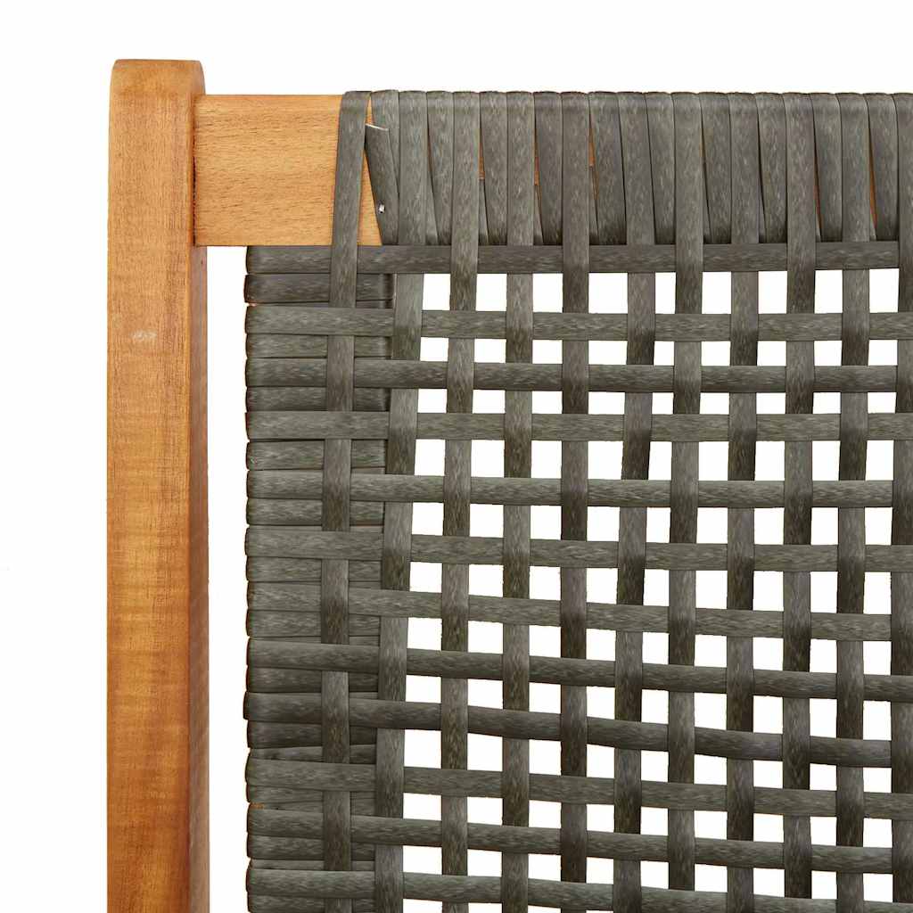 Havemøbler 2 pcs Grå 67 x 78 x 73 cm Massivt akacietræ