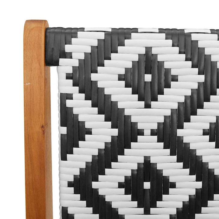 Havemøbler 2 pcs Hvid 67 x 78 x 73 cm Massivt akacietræ