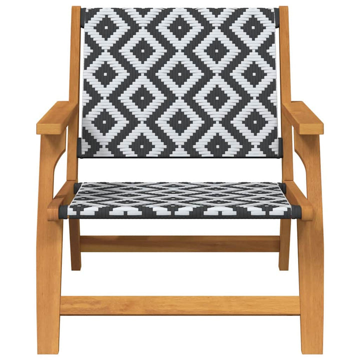 Havemøbler 2 pcs Hvid 67 x 78 x 73 cm Massivt akacietræ