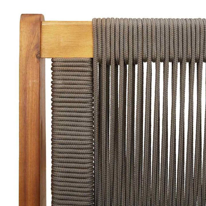 Havemøbler 2 pcs Grå 78 x 67 x 73cm Massivt akacietræ