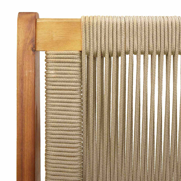 Havemøbler 2 pcs Beige 78 x 67 x 73cm Massivt akacietræ