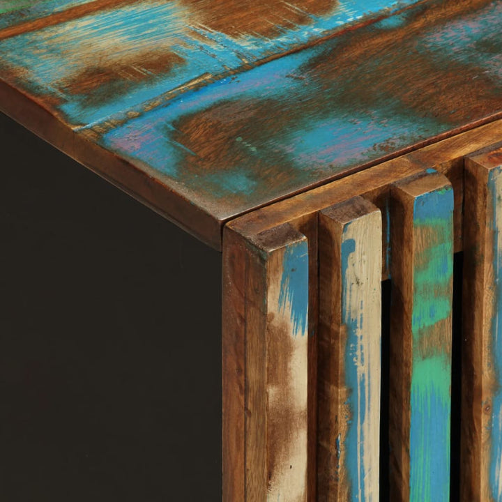 tv-bord 105x34x46 cm massivt akacietræ