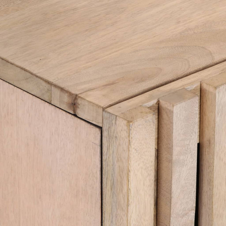 tv-bord 100x34x46 cm massivt mangotræ