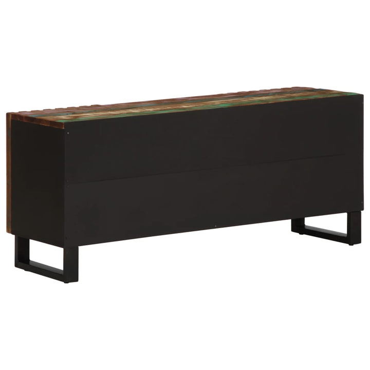 tv-bord 100x34x46 cm massivt akacietræ