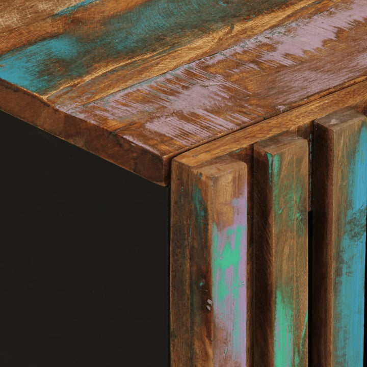 tv-bord 100x34x46 cm massivt akacietræ