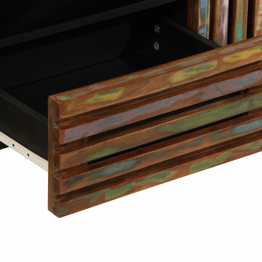 tv-bord 100x34x46 cm massivt akacietræ