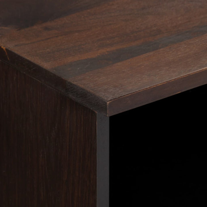 tv-bord 100x34x46 cm massivt mangotræ brun