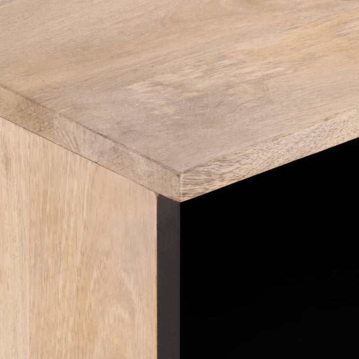 tv-bord 100x34x46 cm massivt mangotræ