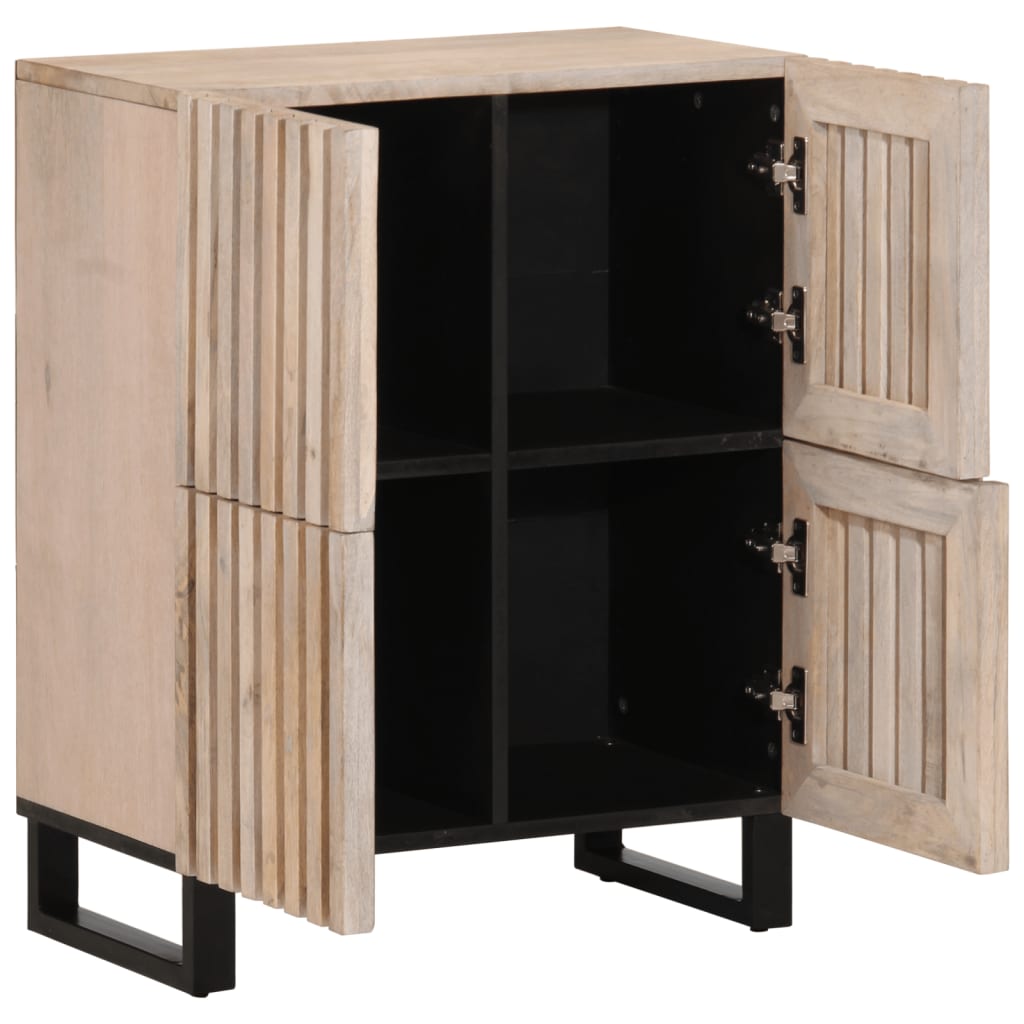 skænk 60x34x75 cm massivt mangotræ