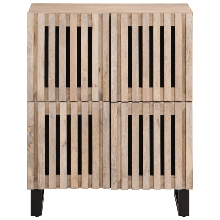 skænk 60x34x75 cm massivt mangotræ