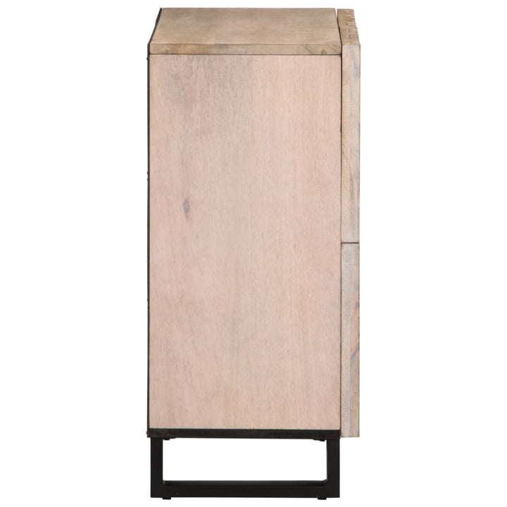 skænk 60x34x75 cm massivt mangotræ