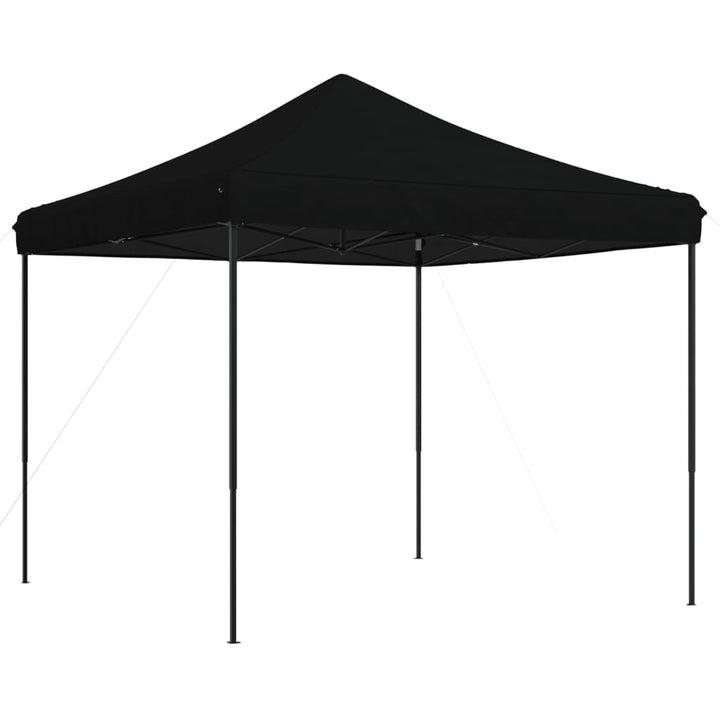 pop op-festtelt 292x292x315 cm foldbart sort