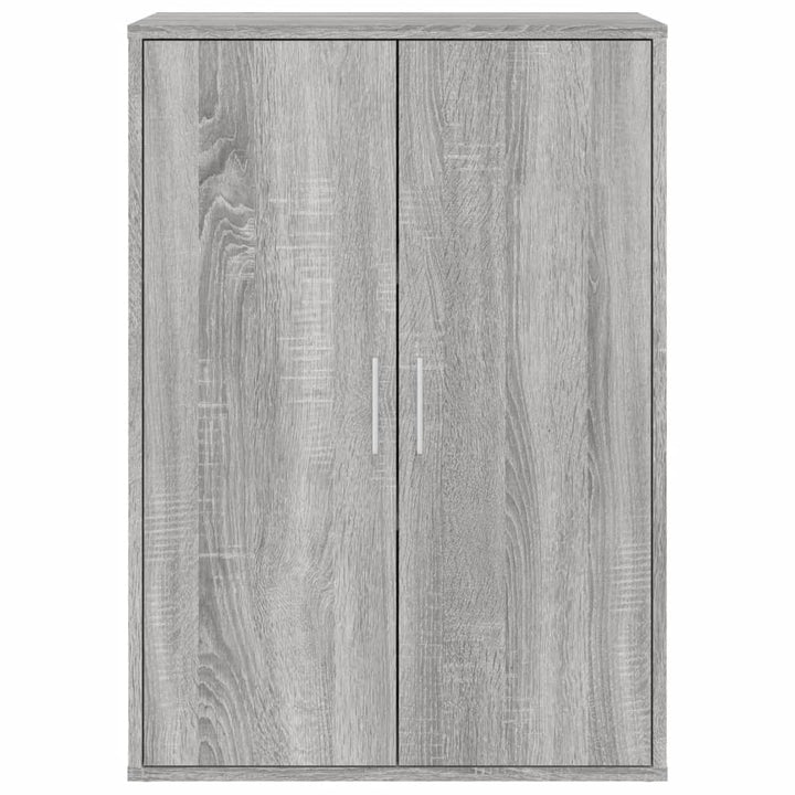 skænk 60x31x84 cm konstrueret træ grå sonoma-eg