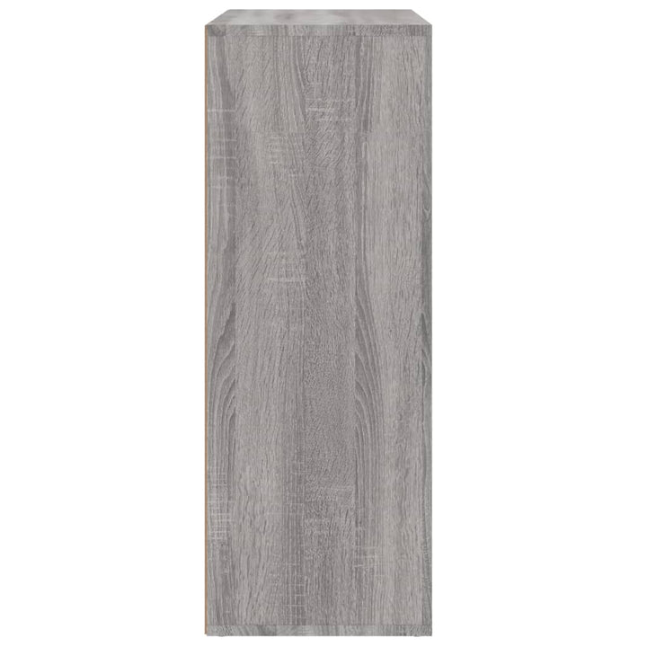 skænk 60x31x84 cm konstrueret træ grå sonoma-eg
