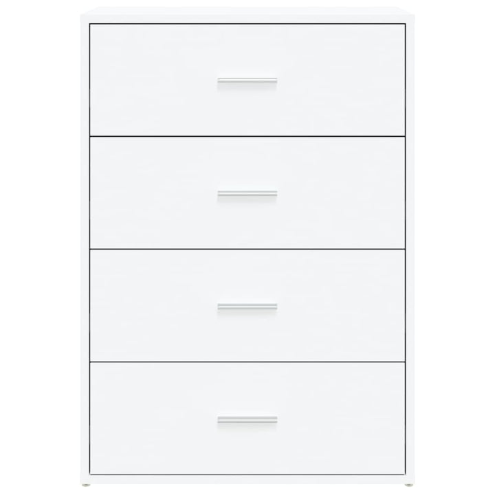 skab 60x31x84 cm konstrueret træ hvid