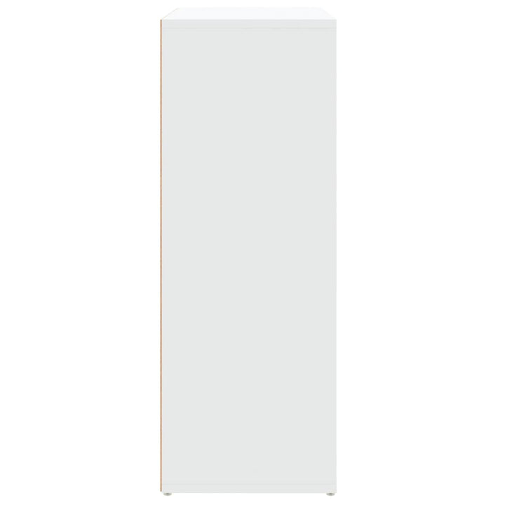 skab 60x31x84 cm konstrueret træ hvid