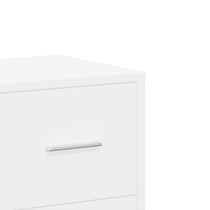 skab 60x31x84 cm konstrueret træ hvid
