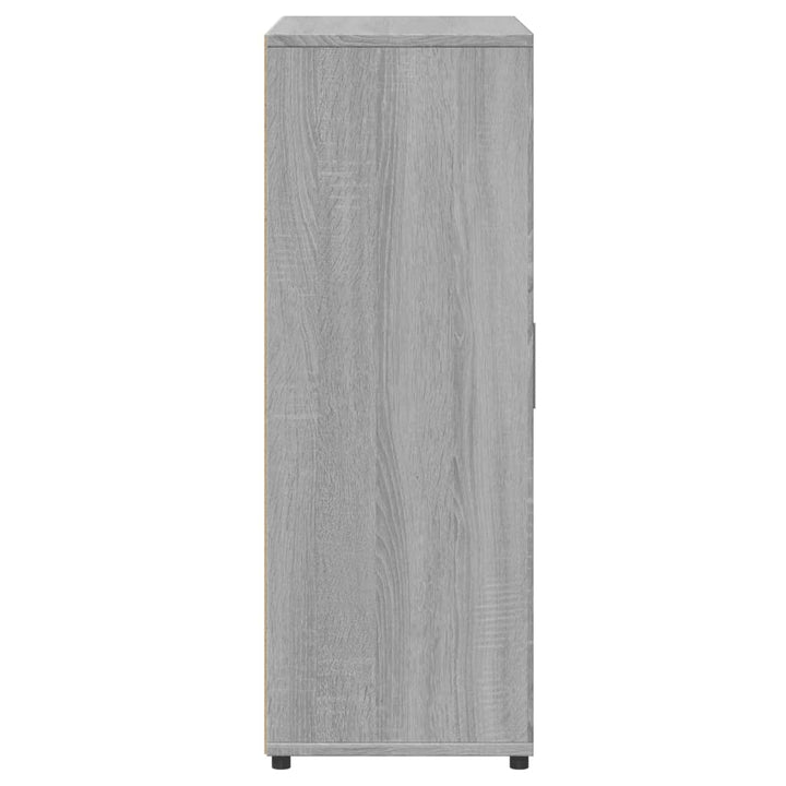 skab 60x31x84 cm konstrueret træ grå sonoma-eg