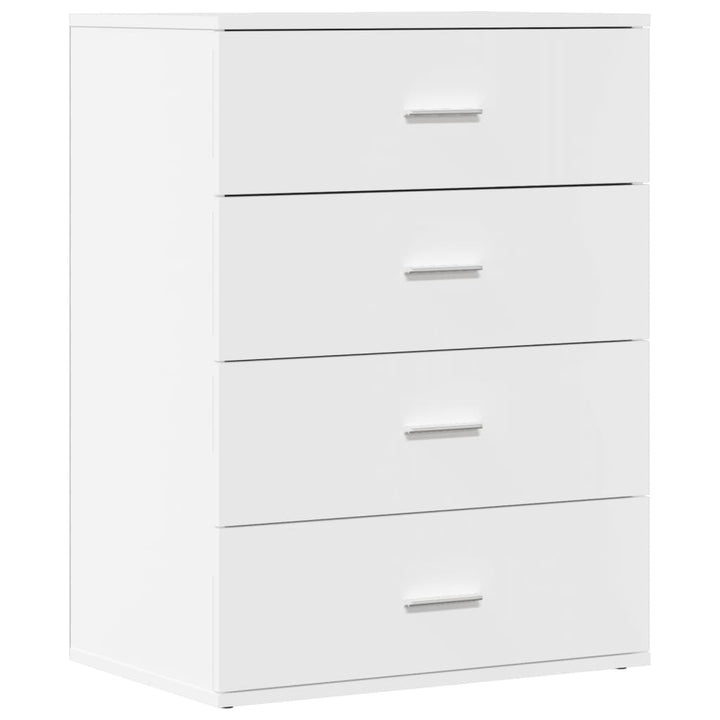 skab 60x39x80 cm konstrueret træ hvid