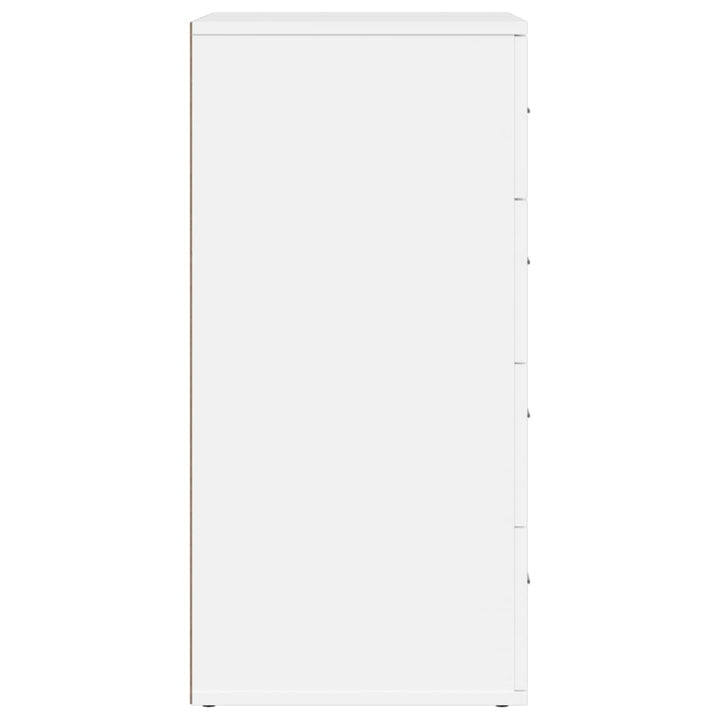 skab 60x39x80 cm konstrueret træ hvid