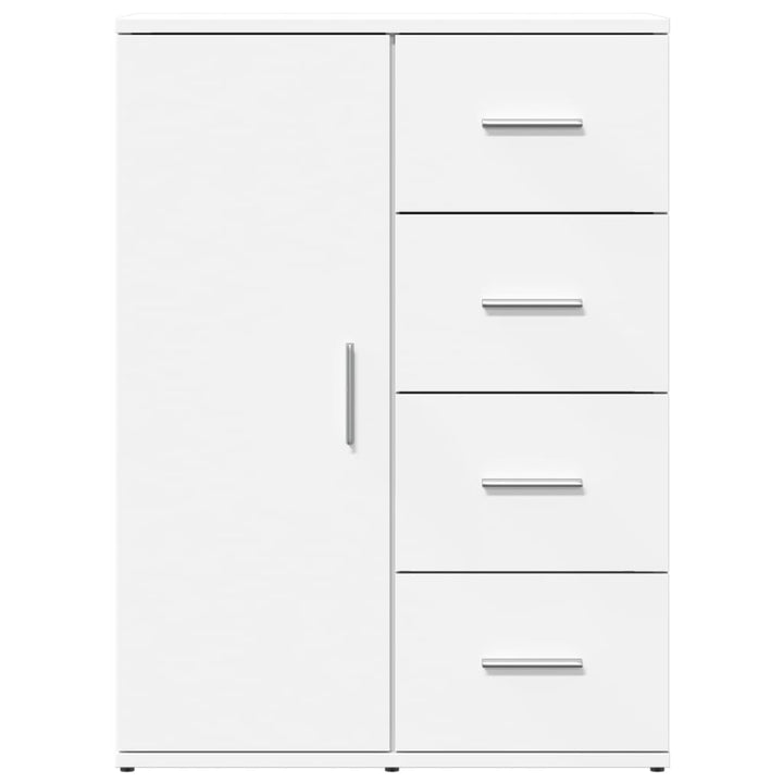 skab 59x39x80 cm konstrueret træ hvid