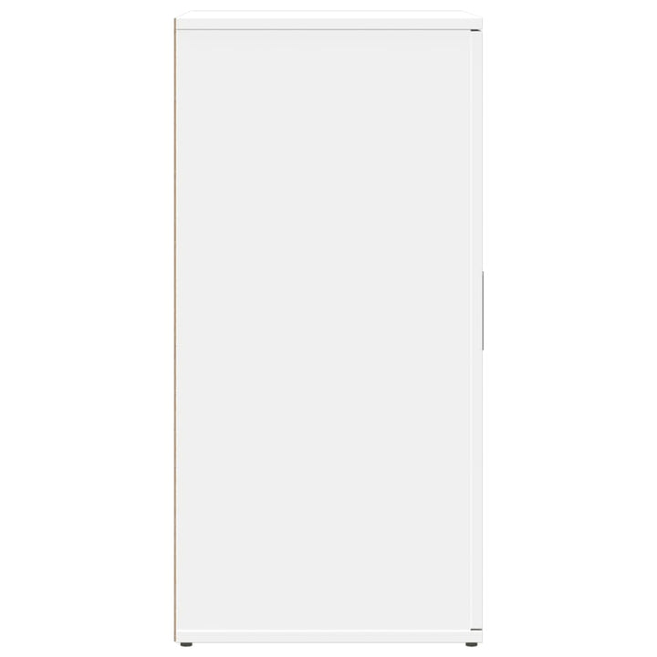 skab 59x39x80 cm konstrueret træ hvid