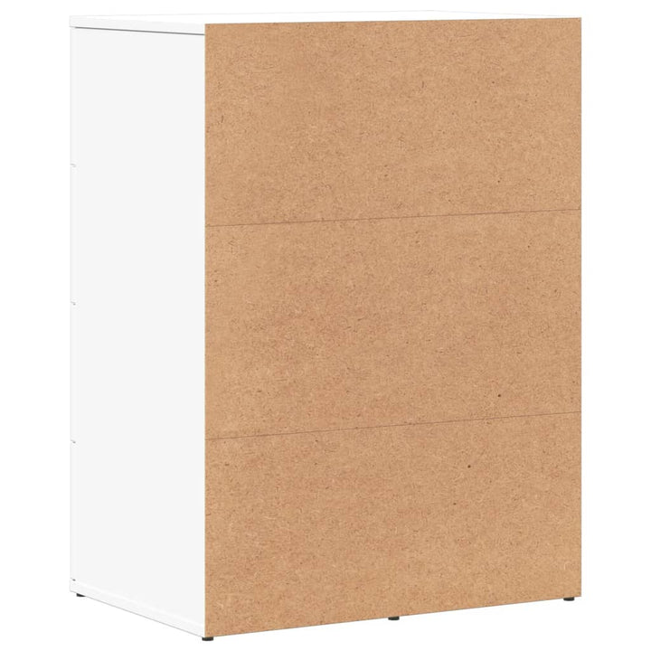 skab 59x39x80 cm konstrueret træ hvid