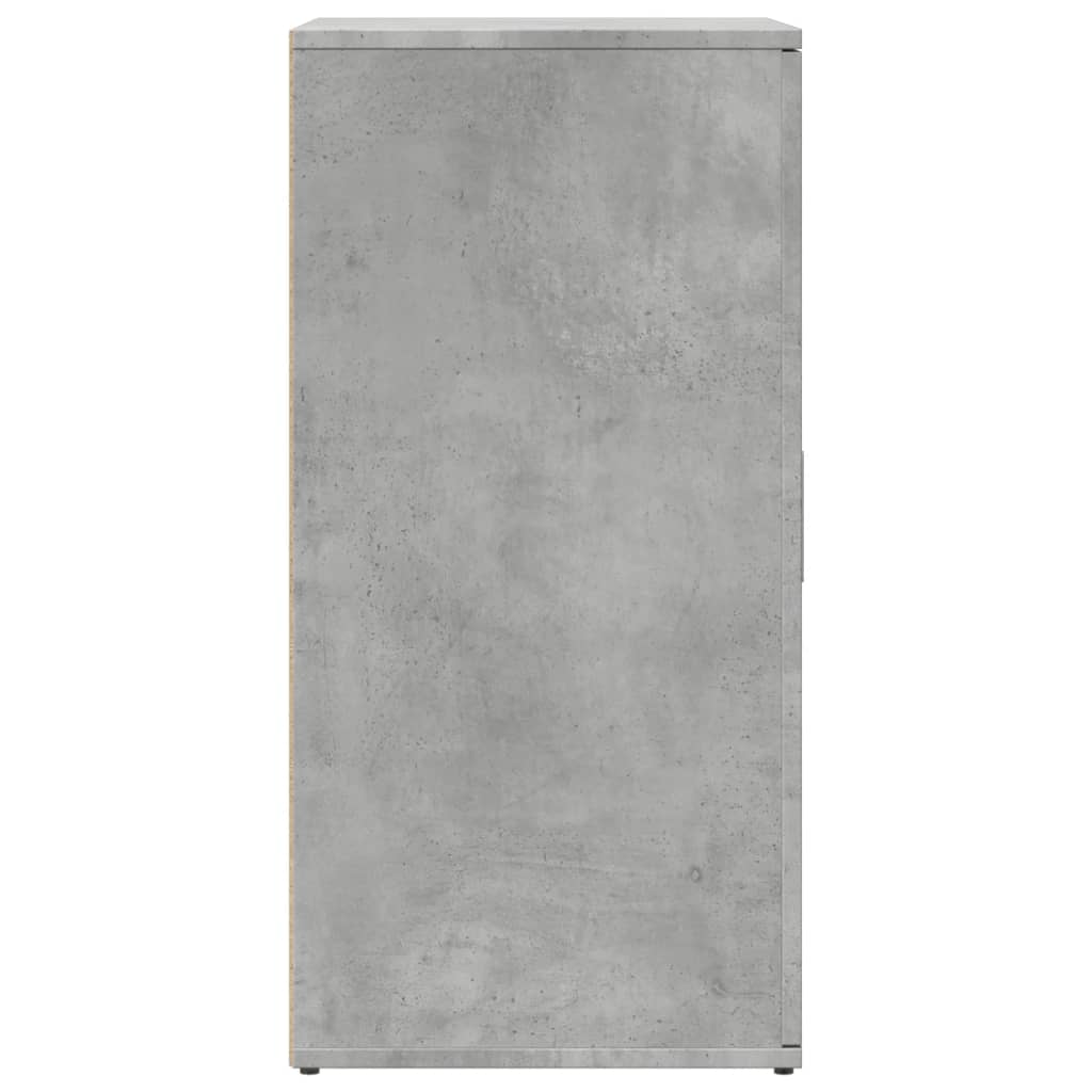 skab 59x39x80 cm konstrueret træ betongrå