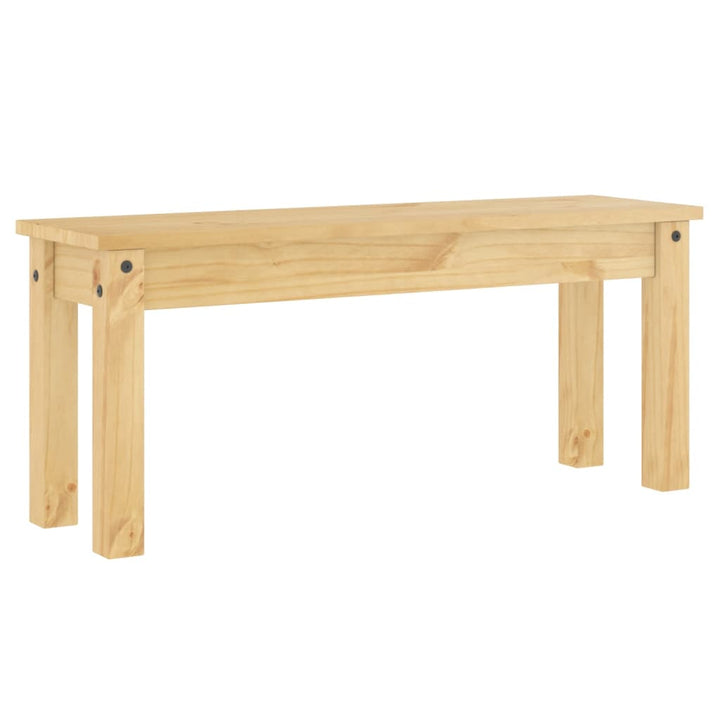 spisebordsbænk Panama 105x30x45 cm massivt fyrretræ
