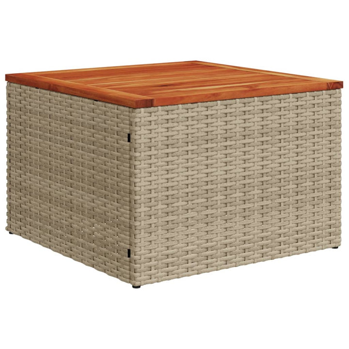 sofasæt til haven 8 dele med hynder polyrattan grå