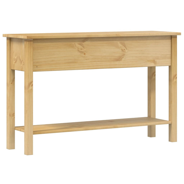 konsolbord "Corona" 114x34,5x73 cm massivt træ fyrretræ
