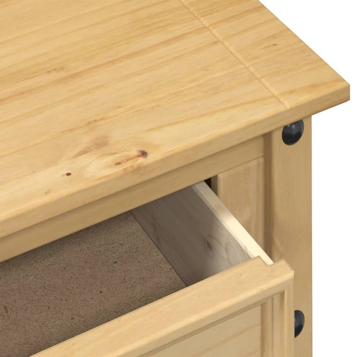 konsolbord "Corona" 114x34,5x73 cm massivt træ fyrretræ