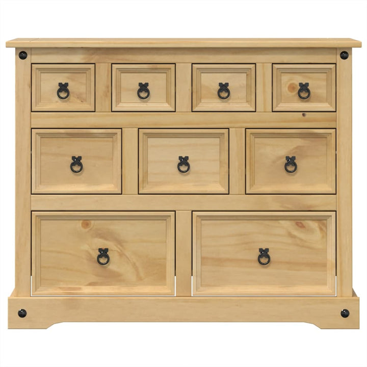 kommode Corona 101x45x82 cm massivt fyrretræ