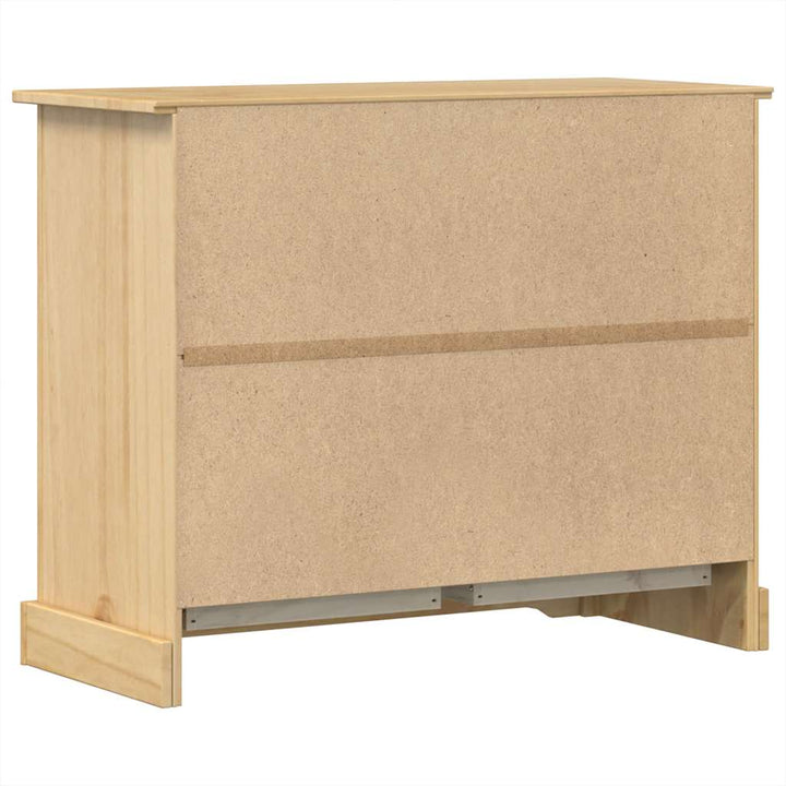 kommode Corona 101x45x82 cm massivt fyrretræ