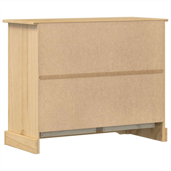 kommode Corona 101x45x82 cm massivt fyrretræ