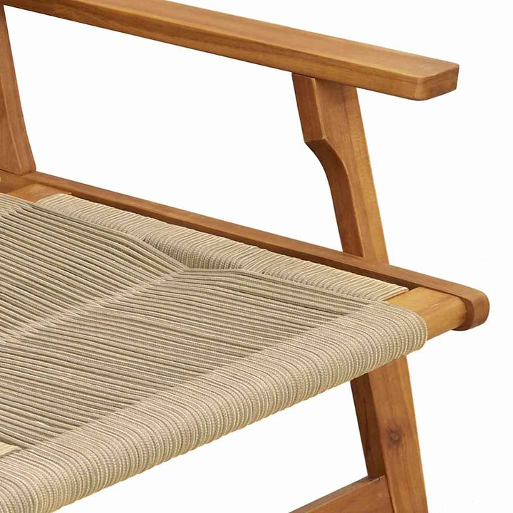 Haveborde med stole 3 pcs Beige 45 x 45 x 40 cm
