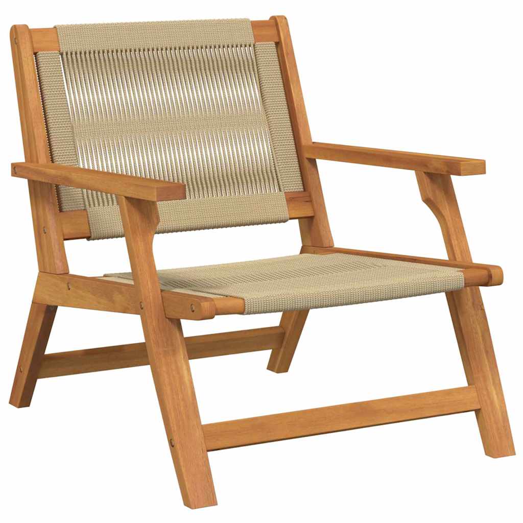 Haveborde med stole 3 pcs Beige 45 x 45 x 40 cm